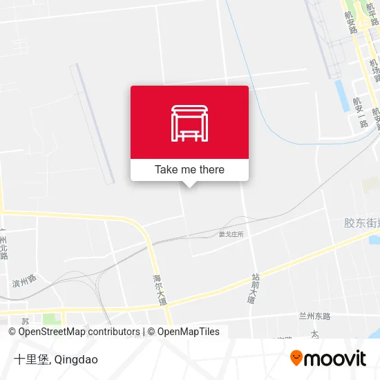 十里堡 map