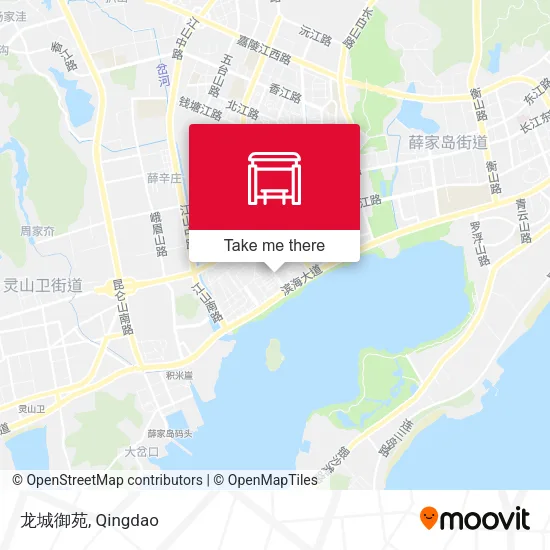 龙城御苑 map