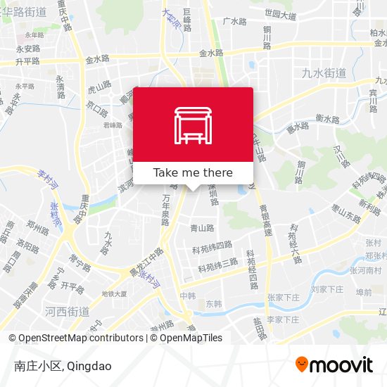 南庄小区 map