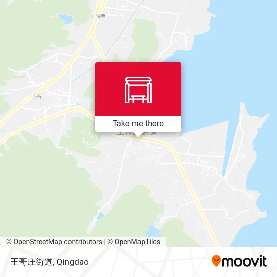 王哥庄街道 map