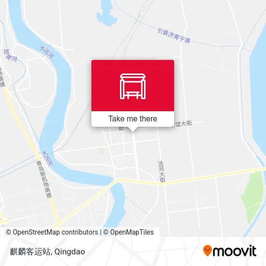 麒麟客运站 map