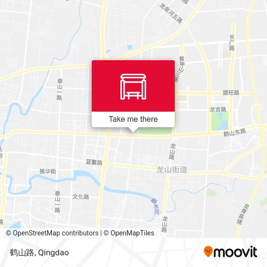 鹤山路 map