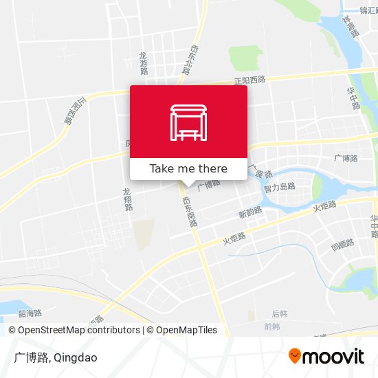 广博路 map