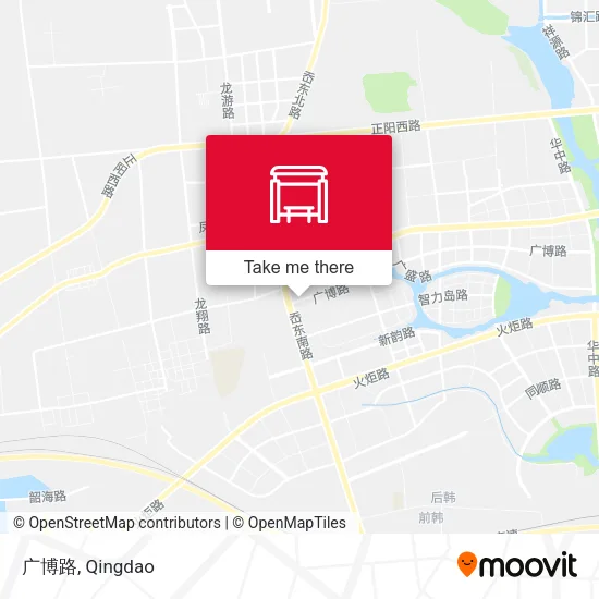 广博路 map
