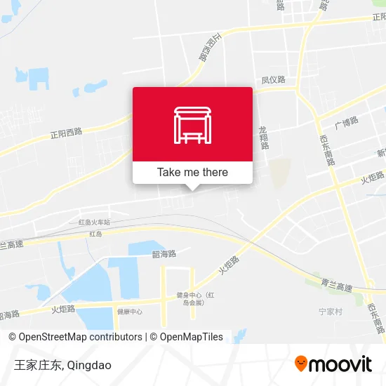 王家庄东 map