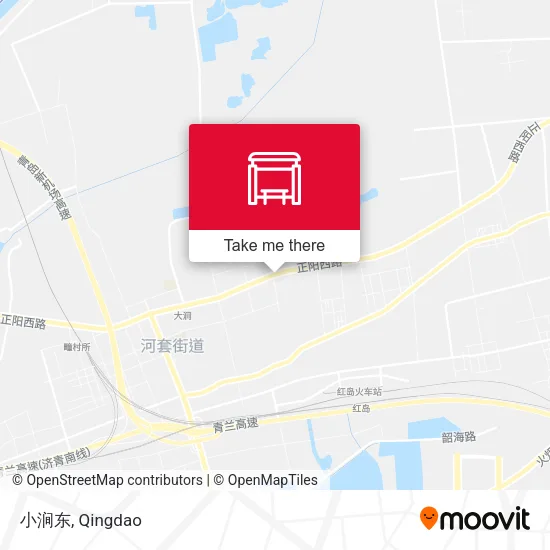 小涧东 map