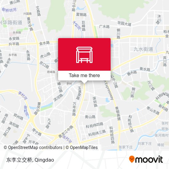 东李立交桥 map