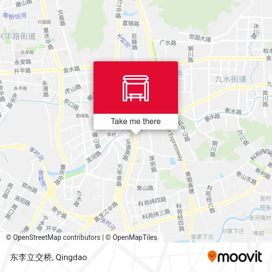 东李立交桥 map