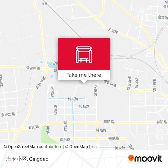海玉小区 map