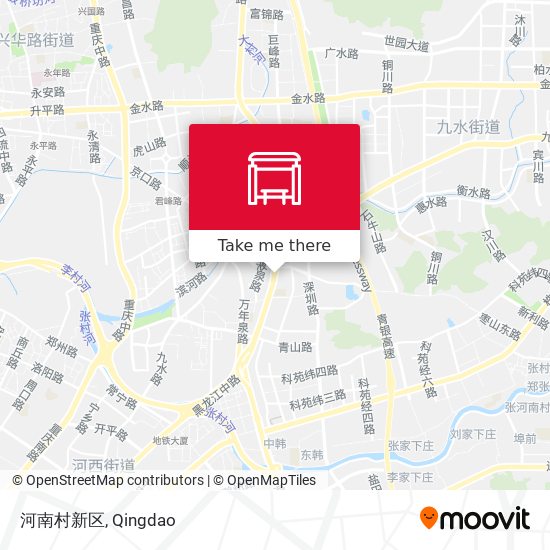 河南村新区 map