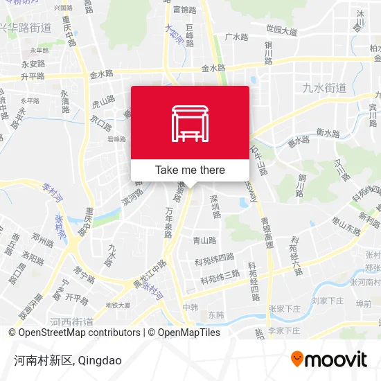 河南村新区 map