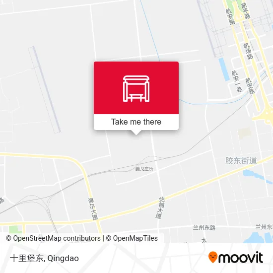 十里堡东 map