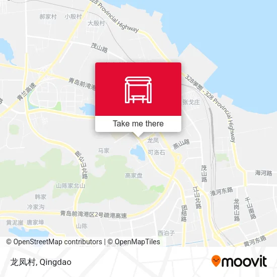 龙凤村 map