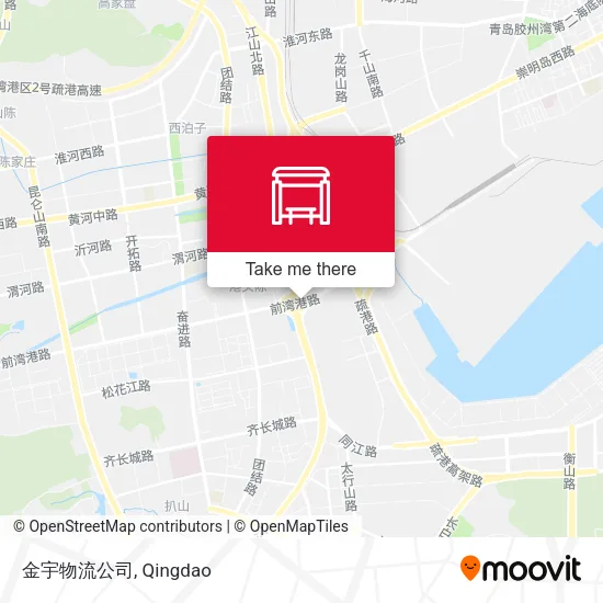金宇物流公司 map