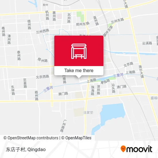 东店子村 map