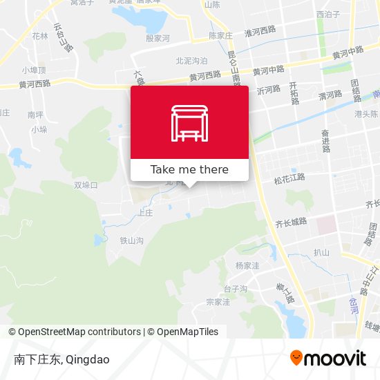 南下庄东 map