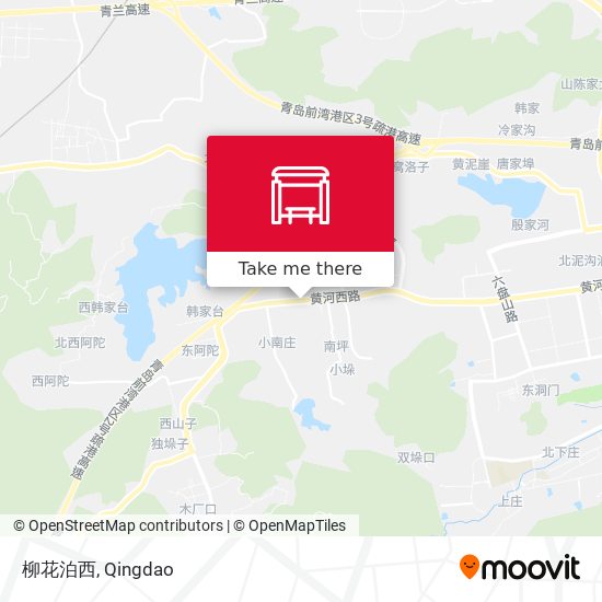 柳花泊西 map