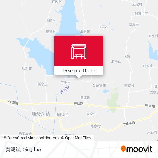 黄泥崖 map