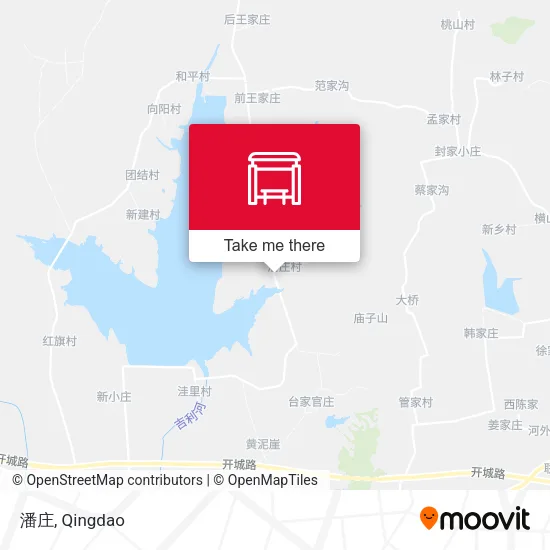 潘庄 map