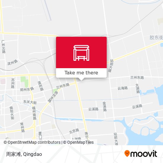 周家滩 map
