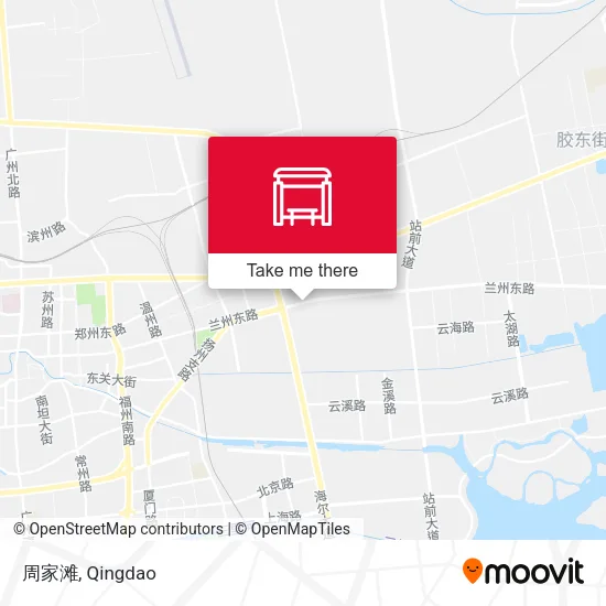 周家滩 map