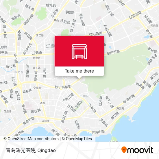 青岛曙光医院 map