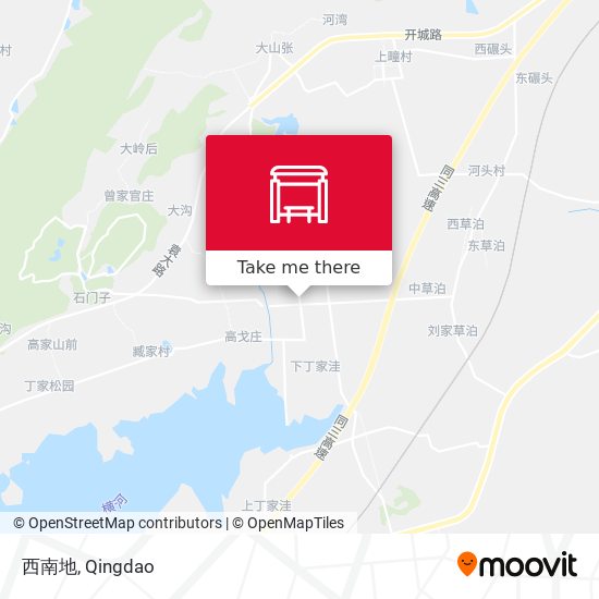 西南地 map