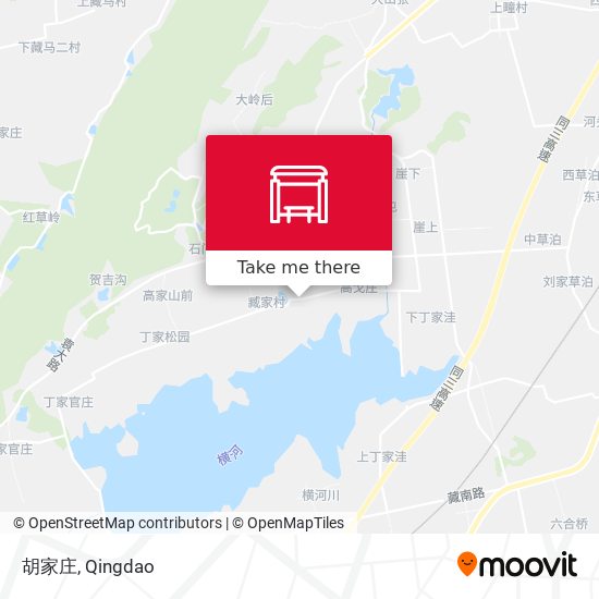 胡家庄 map