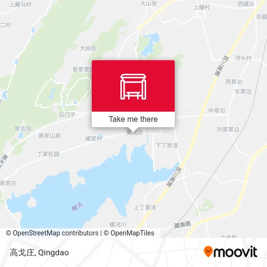 高戈庄 map