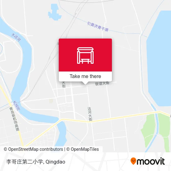 李哥庄第二小学 map