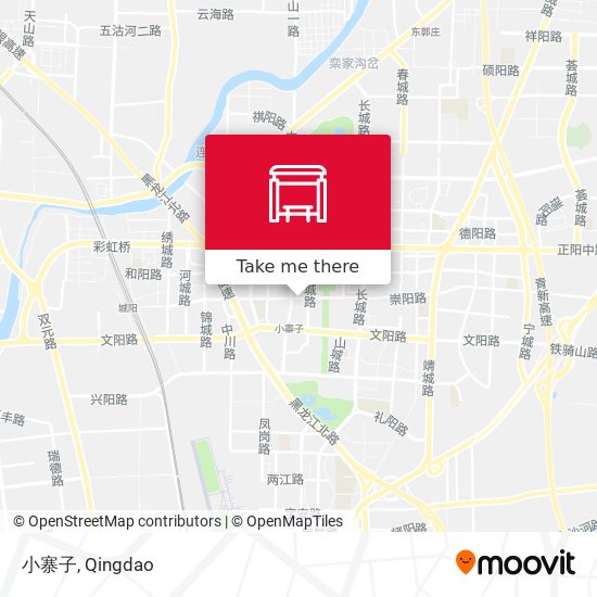 小寨子 map