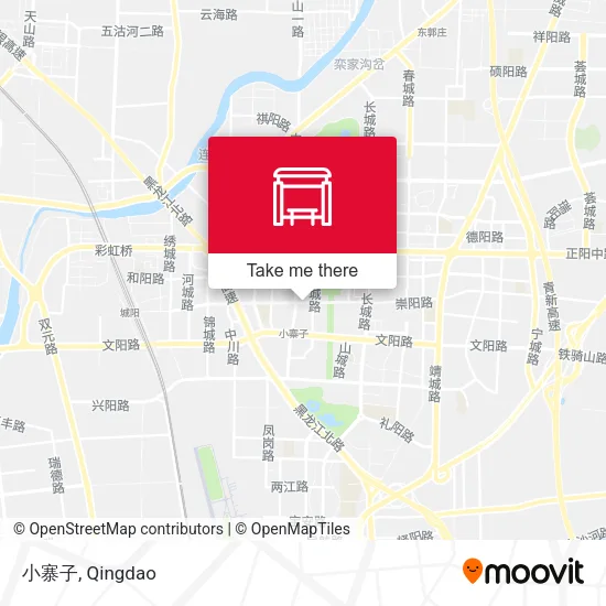 小寨子 map
