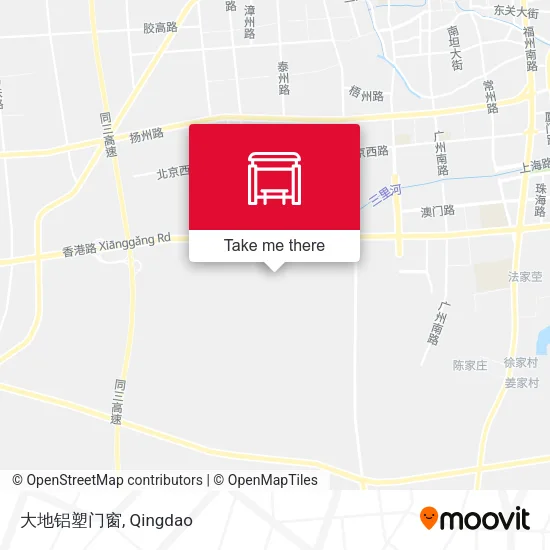 大地铝塑门窗 map