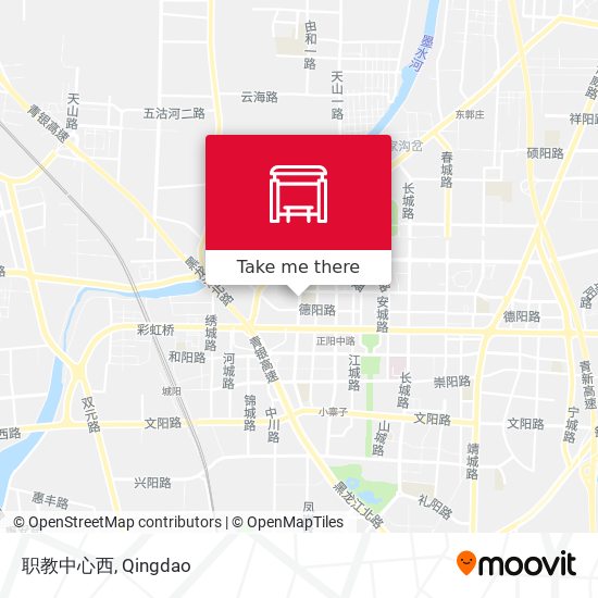 职教中心西 map