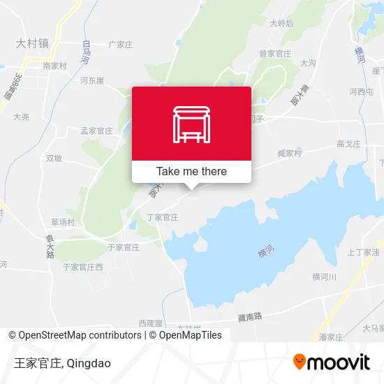 王家官庄 map