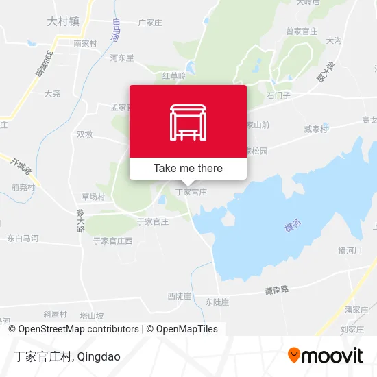 丁家官庄村 map