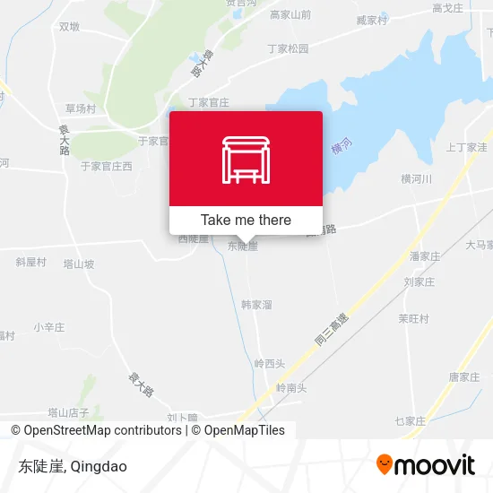 东陡崖 map