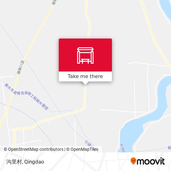 沟里村 map
