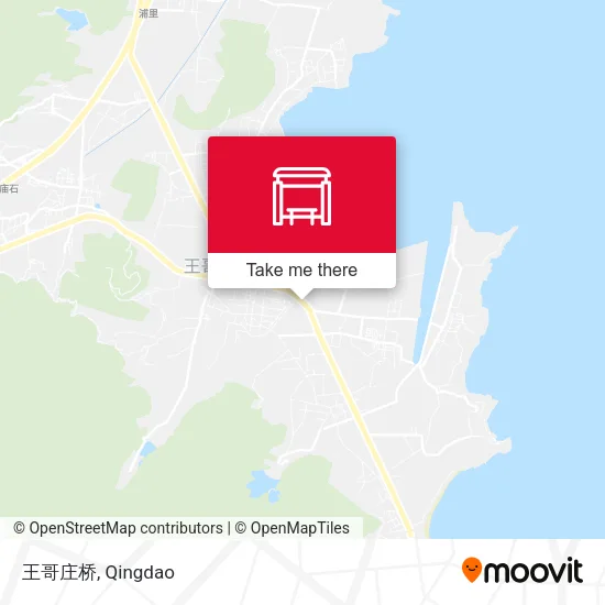 王哥庄桥 map
