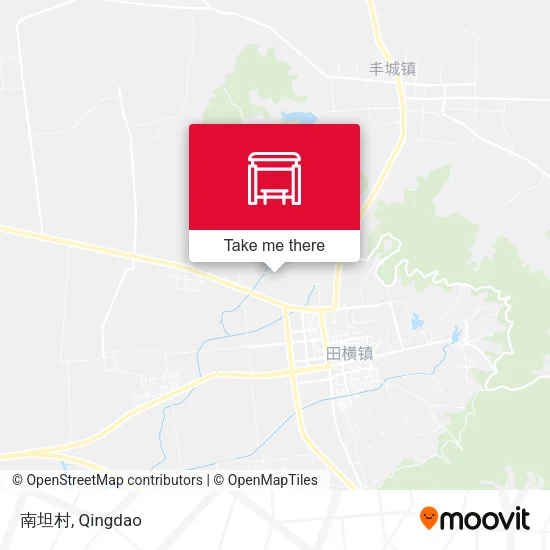 南坦村 map
