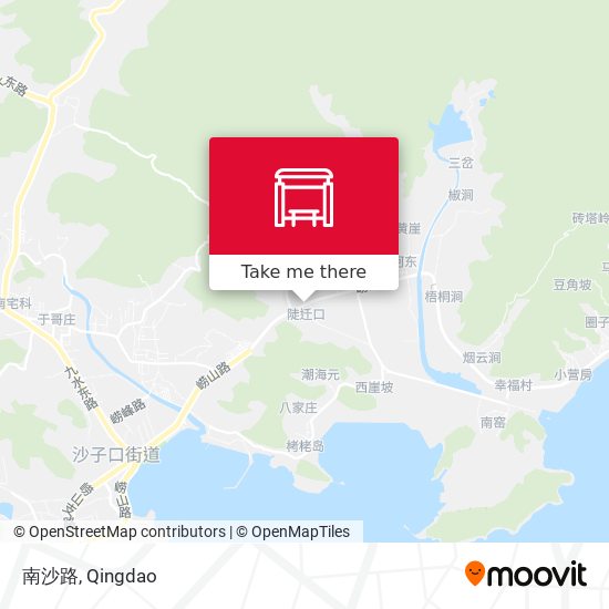 南沙路 map
