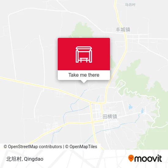 北坦村 map