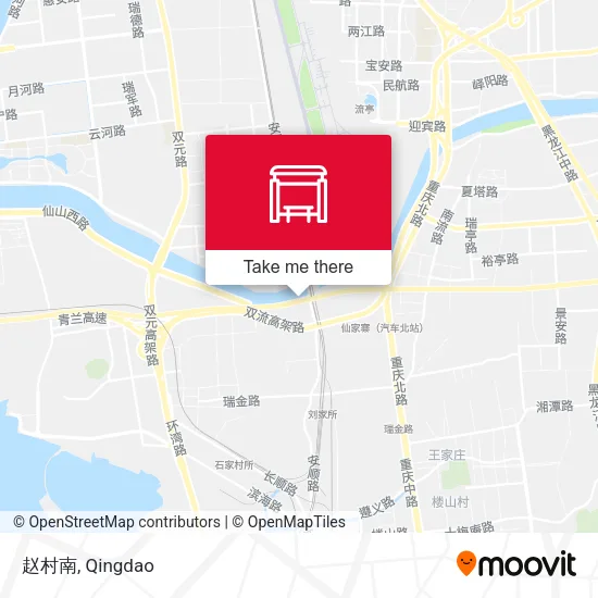 赵村南 map