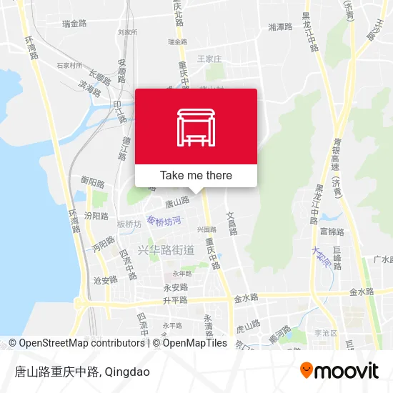 唐山路重庆中路 map