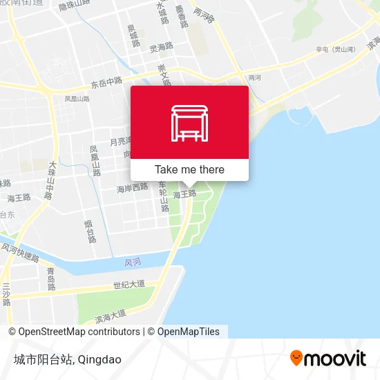 城市阳台站 map