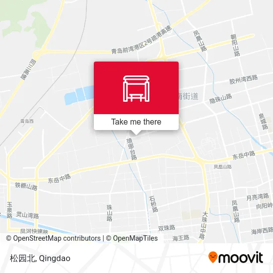 松园北 map