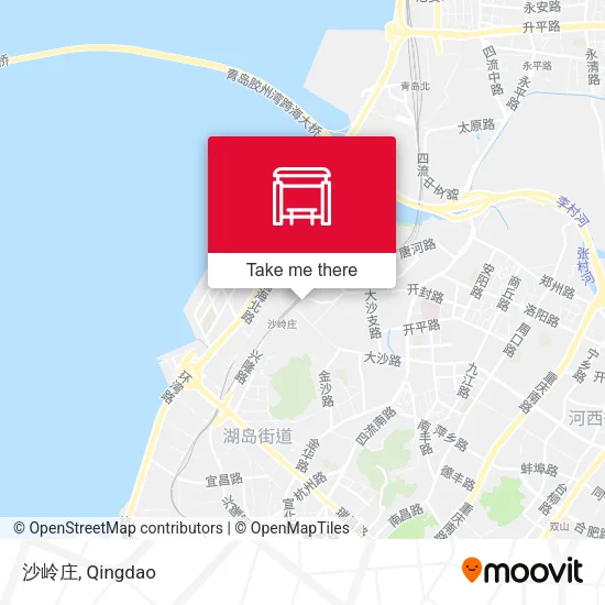 沙岭庄 map