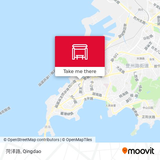 菏泽路 map