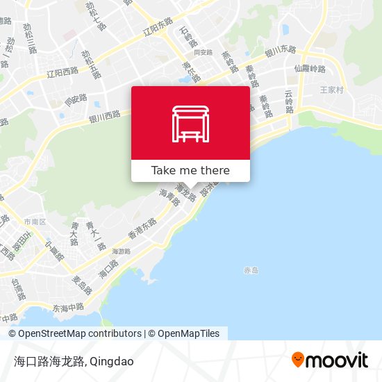 海口路海龙路 map