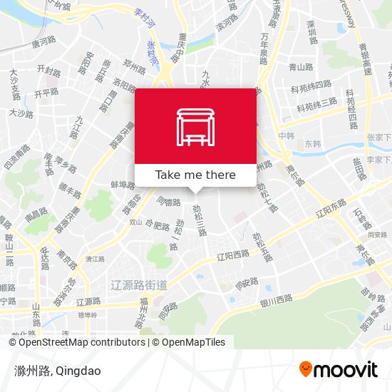 滁州路 map